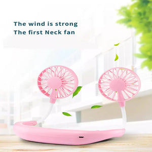 Portable Neck Fan-Hands free Rechargeable Fan